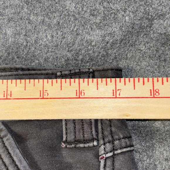 Men’s Coleman Fleece Lined Cargo Sz. 34 X 27 Gray Denim Flaw* - Picture 7 of 12